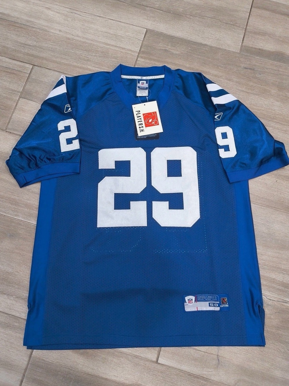 Throwback Indianapolis Colts jersey 
Joseph Addai size 50 NWT